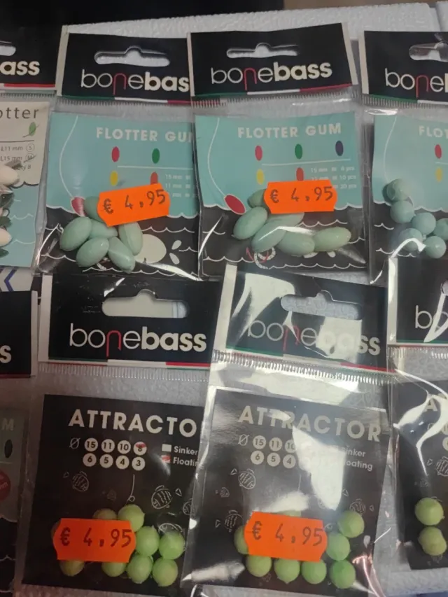 Lote 12x Flotter Bonebass