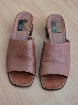 Sandalias de mujer Wall Street marrones