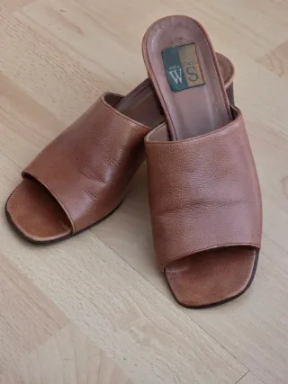 Sandalias de mujer Wall Street marrones