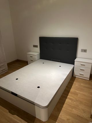 Cama canapé y colchón