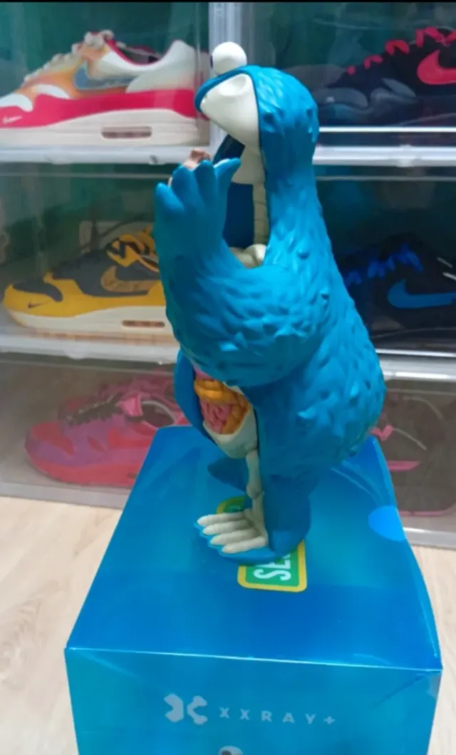 Cookie Monster Jason Freeny Xxray