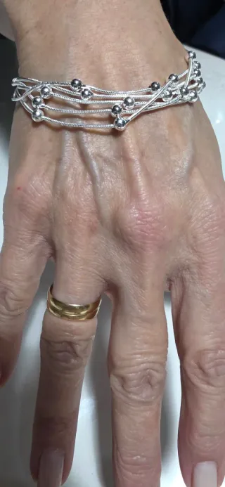 Pulsera de plata