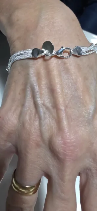 Pulsera de plata