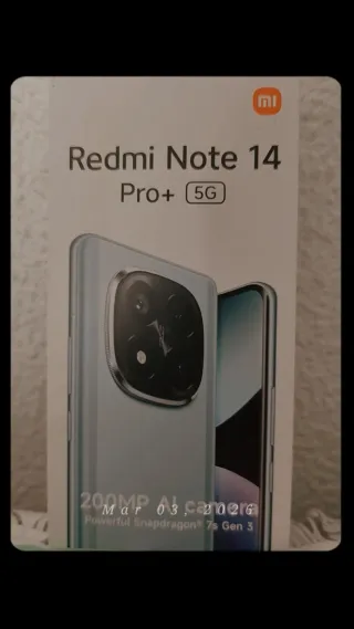 Xiaomi Redmi Note 14 Pro+ 5G Plata