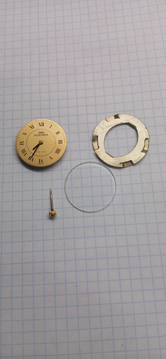 Herodia Reloj Maquinariade reloj de oro de señora