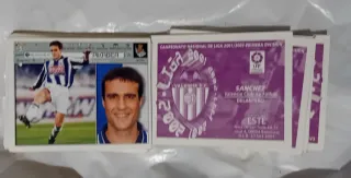 Lote de cromos Liga 2001-2002