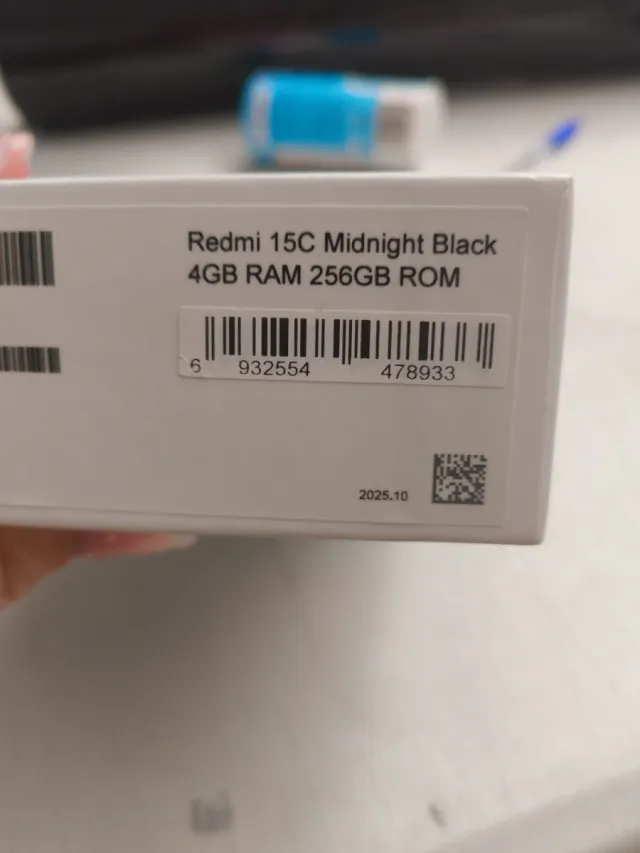 Xiaomi Redmi 15C nero