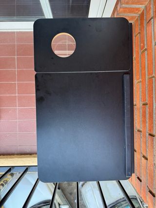 Mesa Plegable Portátil Negra para Cama/Sofá