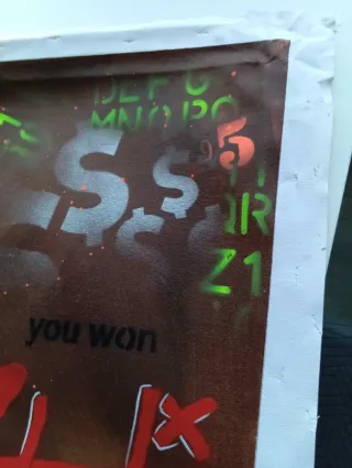 Cuadro Betty Boop , con certificado de autenticida