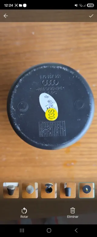 Cenicero Original Audi