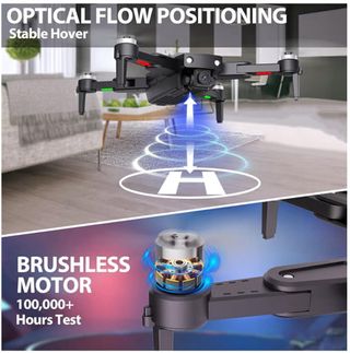 Dron muy manejable  Morly  Idea 33 GPS Plegable