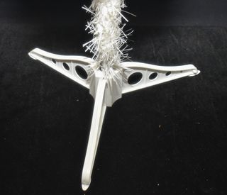 Árbol de Navidad blanco artificial 120cm