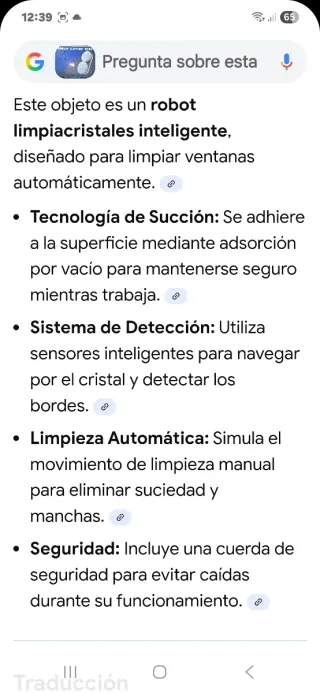 Robot Limpiacristales Inteligente