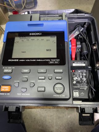 Medidor Aislamiento HIOKI IR3455