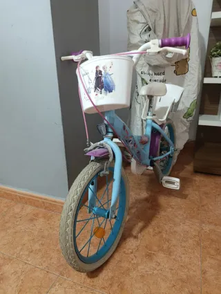 Bicicleta infantil Frozen