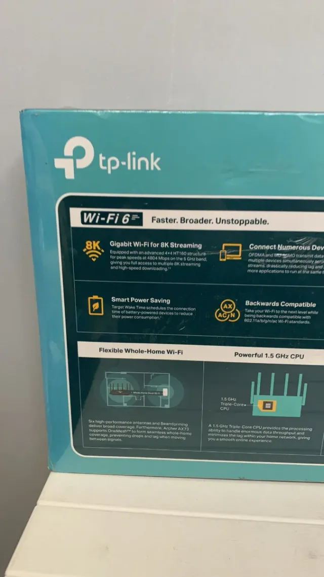 Router Wi-Fi 6 TP-Link AX5400 Archer AX73