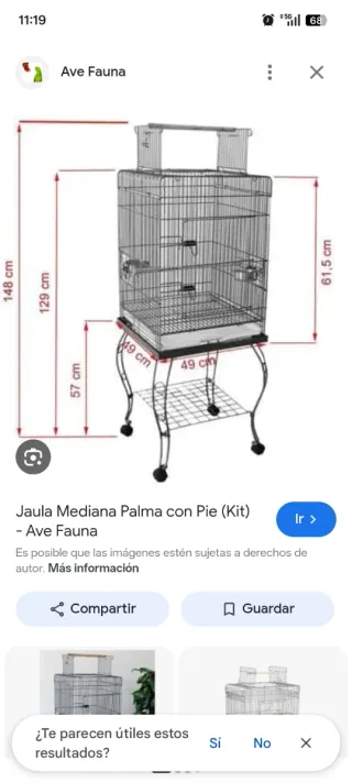 Jaula para loro