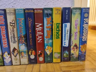 Colección 28 VHS Disney Clásicos