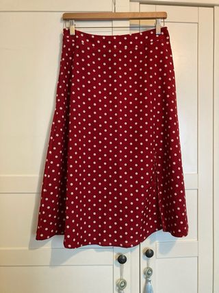Falda de verano con lunares
