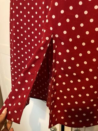 Falda de verano con lunares