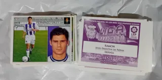 Cromos Liga 2000/2001 Fernando Sales y Ramón