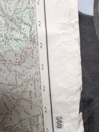 Mapa Alcalá de Henares 1952