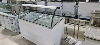 Vitrina expositora helados cubetas