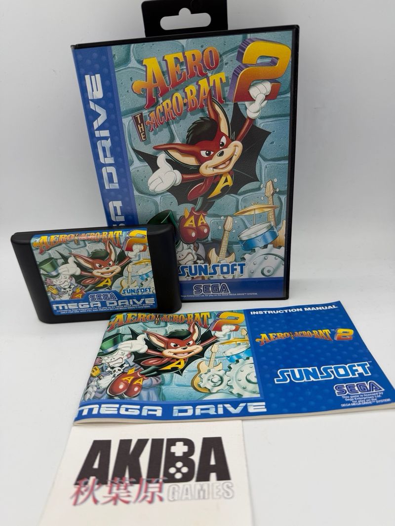 Aero the Acro-Bat 2 Mega Drive Completo afbeelding 4