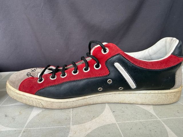 Zapatillas Sport Dsquared número 45 Negras/Rojas