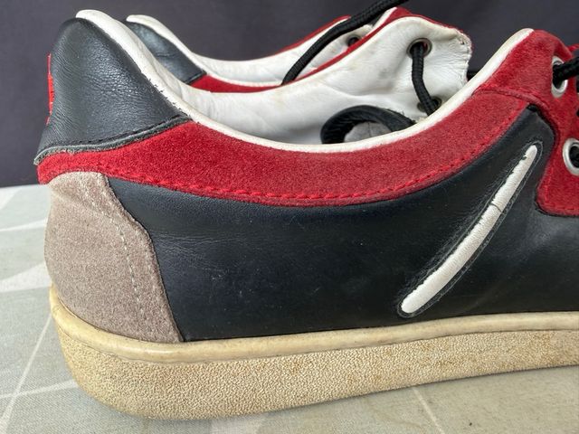 Zapatillas Sport Dsquared número 45 Negras/Rojas