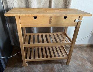 Mueble auxiliar cocina madera