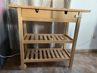 Mueble auxiliar cocina madera