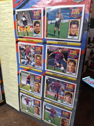 Álbum Cromos Liga 97-98 Oficial