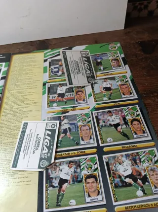 Álbum Cromos Liga 97-98 Oficial