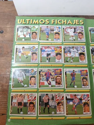Álbum Cromos Liga 97-98 Oficial
