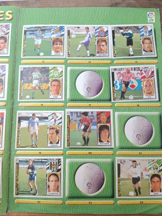 Álbum Cromos Liga 97-98 Oficial
