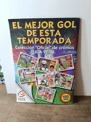Álbum Cromos Liga 97-98 Oficial