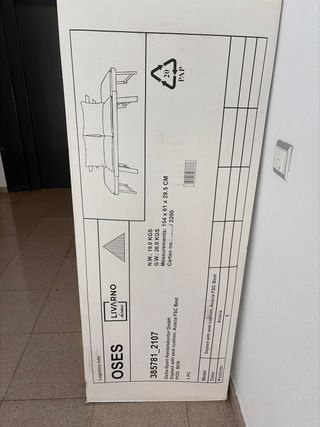 Banco de madera Livarno Home con cojines