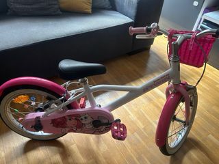 Bicicleta niña 16 B'TWIN Decathlon