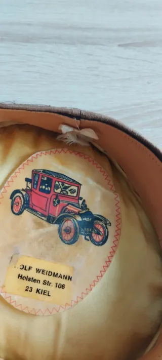 Gorro Rolf Weidmann época