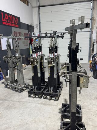 4 Torres elevadoras telescópicas