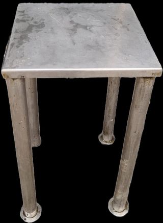 Mesa de cocina de acero