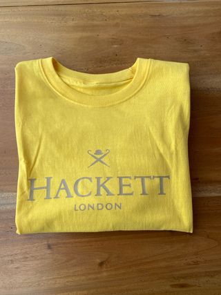 Camiseta Hackett London Amarilla