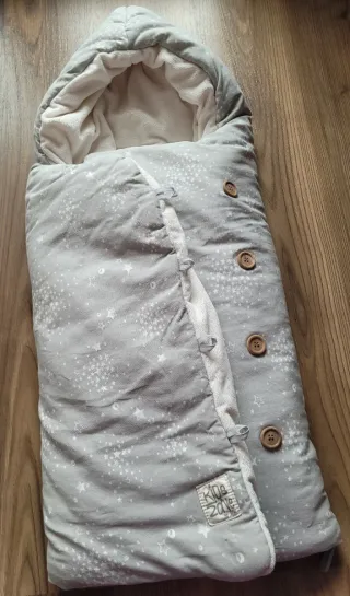 Saco Capazo Jané Estrellas Gris