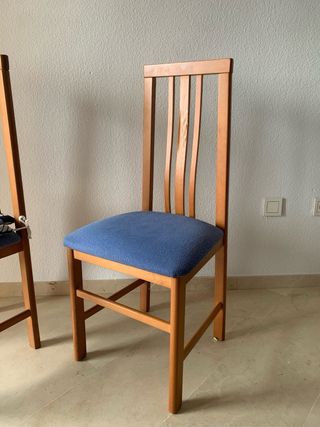 Mesa Comedor Madera Extensible + 4 Sillas