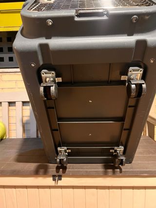 Transportín perro mediano-grande beige/gris