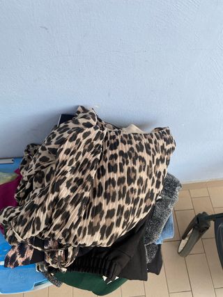 Set abbigliamento fantasia leopardata