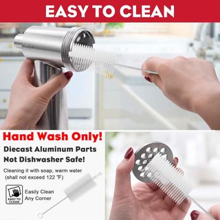 Accessorio per tritare carne con design robusto, compatibile con tritacarne KitchenAid