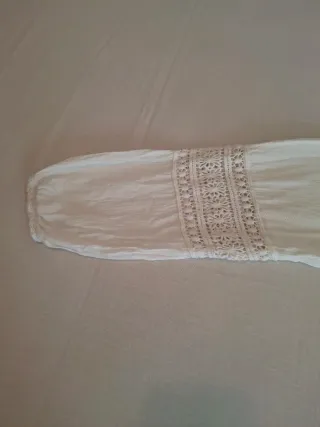 Blusa bohemia blanca