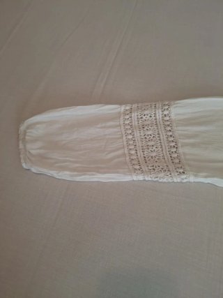 Blusa bohemia blanca